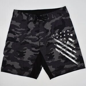 Grey Camo Swim Trunks Size 36